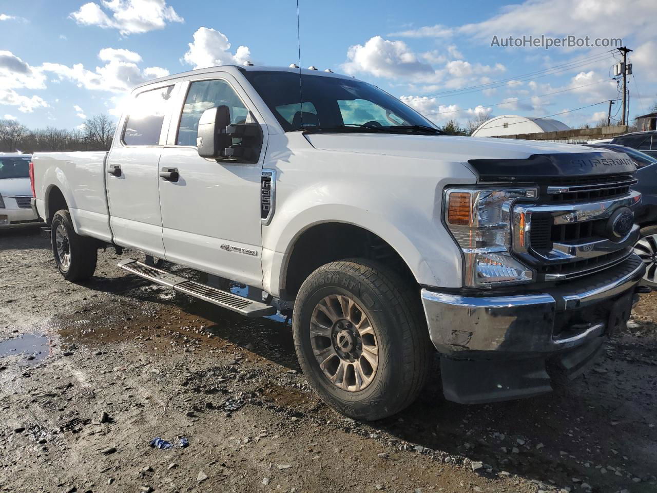 2020 Ford F350 Super Duty Белый vin: 1FT8W3BT9LED56724