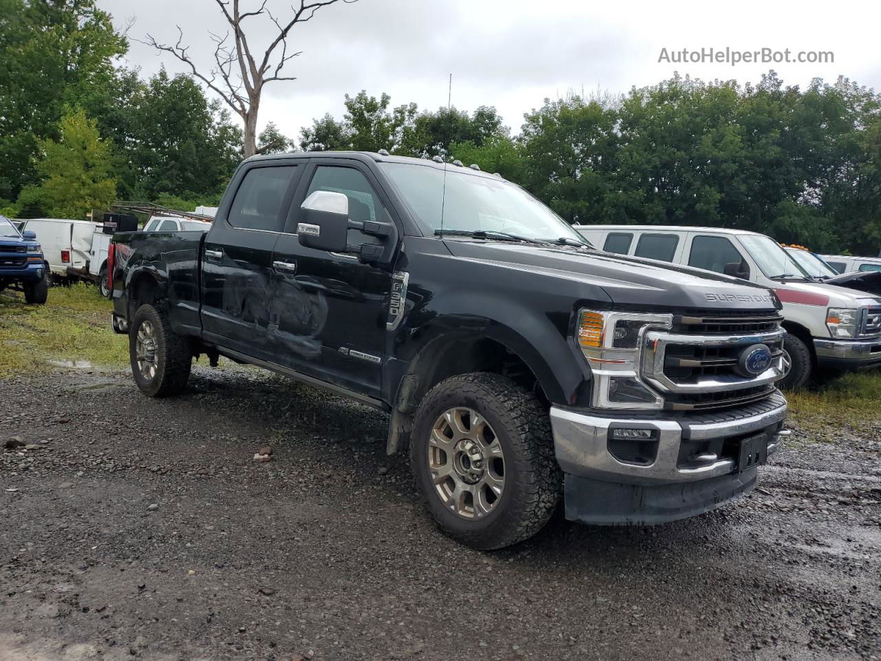 2020 Ford F350 Super Duty Black vin: 1FT8W3BT9LEE02598