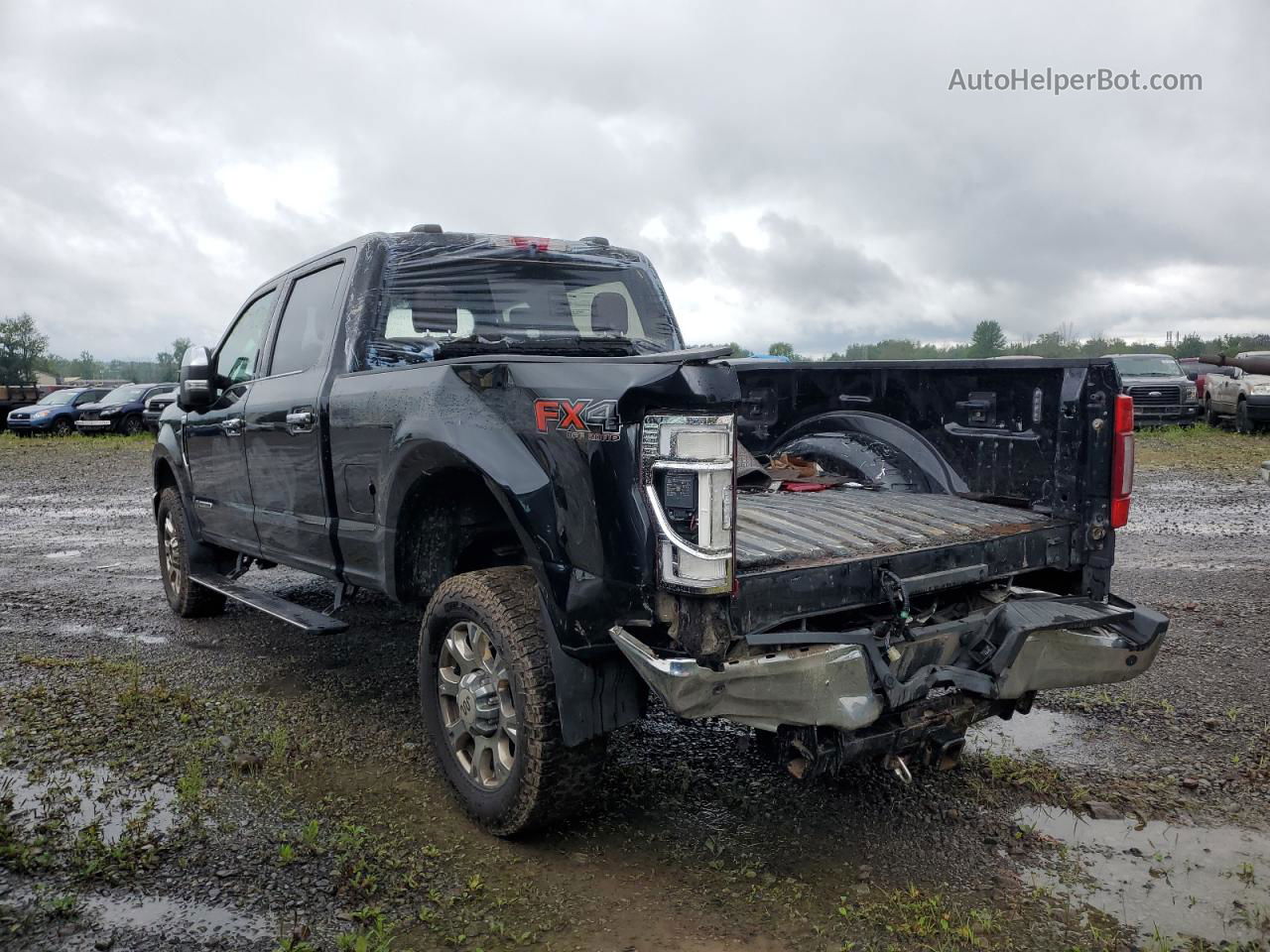 2020 Ford F350 Super Duty Черный vin: 1FT8W3BT9LEE02598