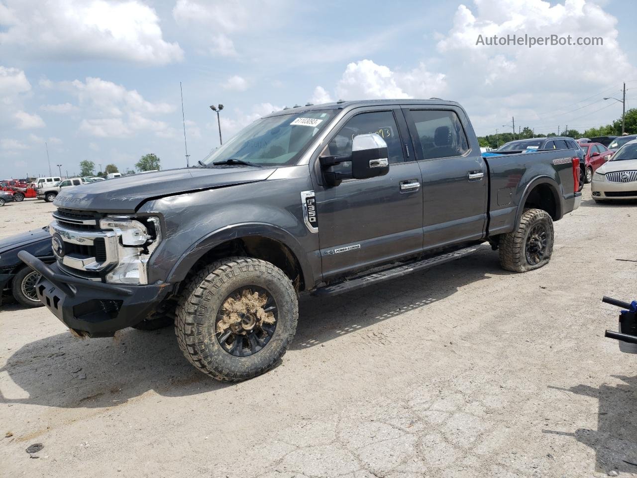 2020 Ford F350 Super Duty Gray vin: 1FT8W3BT9LEE68679