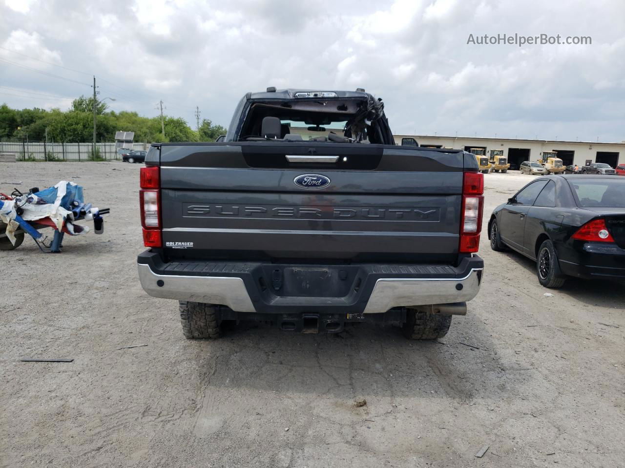 2020 Ford F350 Super Duty Gray vin: 1FT8W3BT9LEE68679