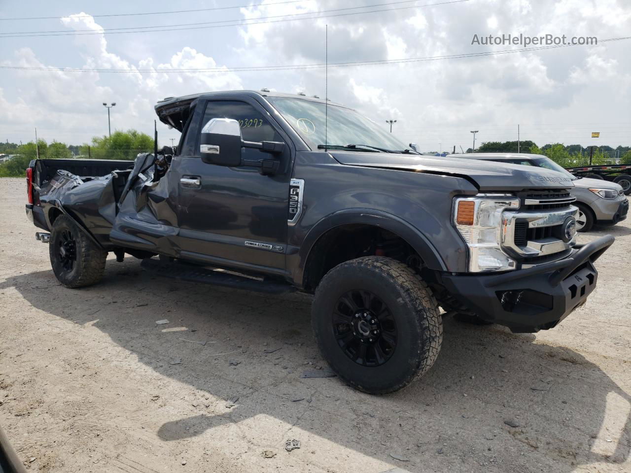 2020 Ford F350 Super Duty Gray vin: 1FT8W3BT9LEE68679