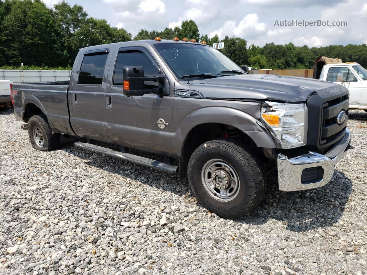 2014 Ford F350 Super Duty Gray vin: 1FT8W3BTXEEB28427