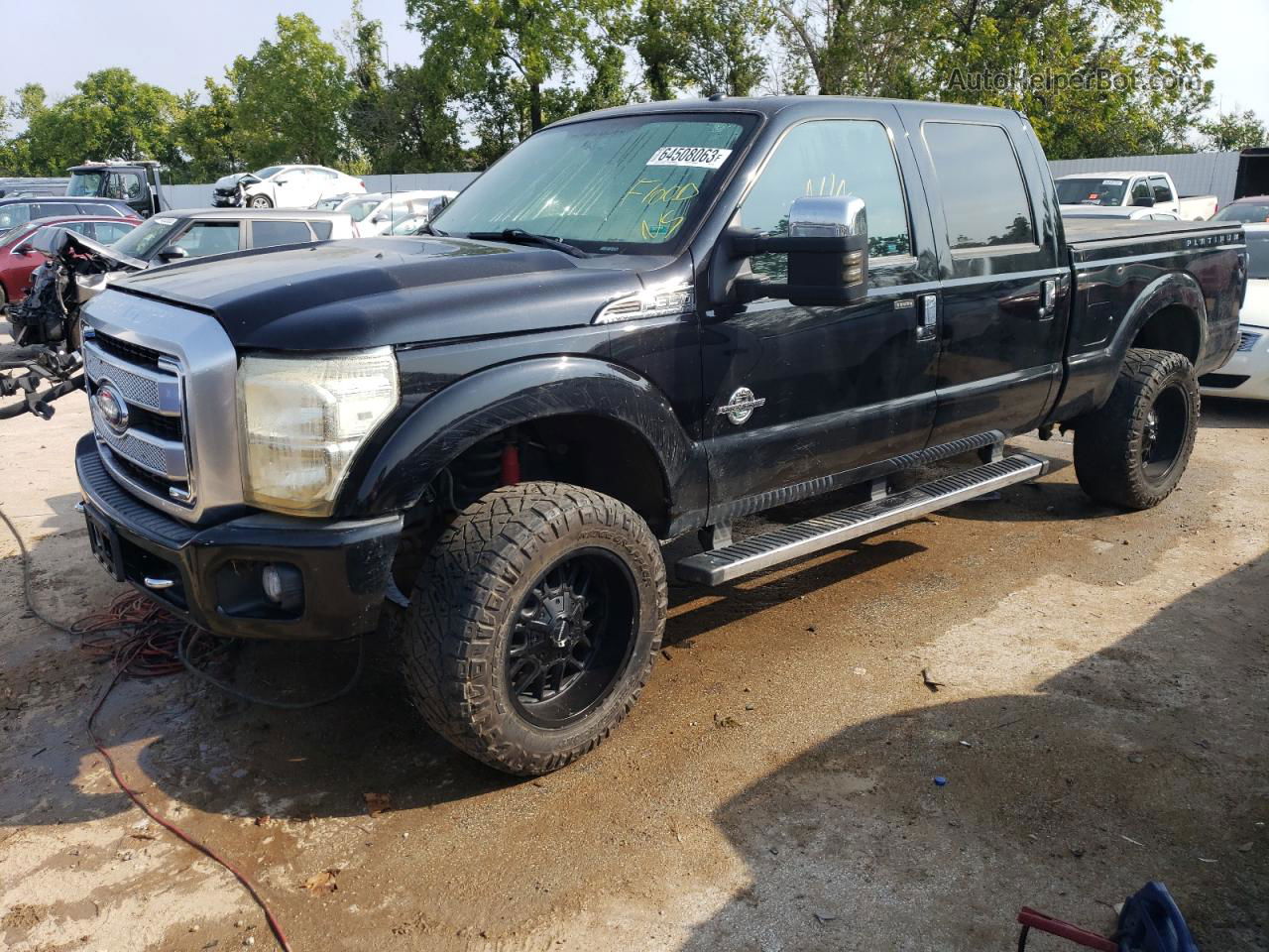 2016 Ford F350 Super Duty Black vin: 1FT8W3BTXGEA27746