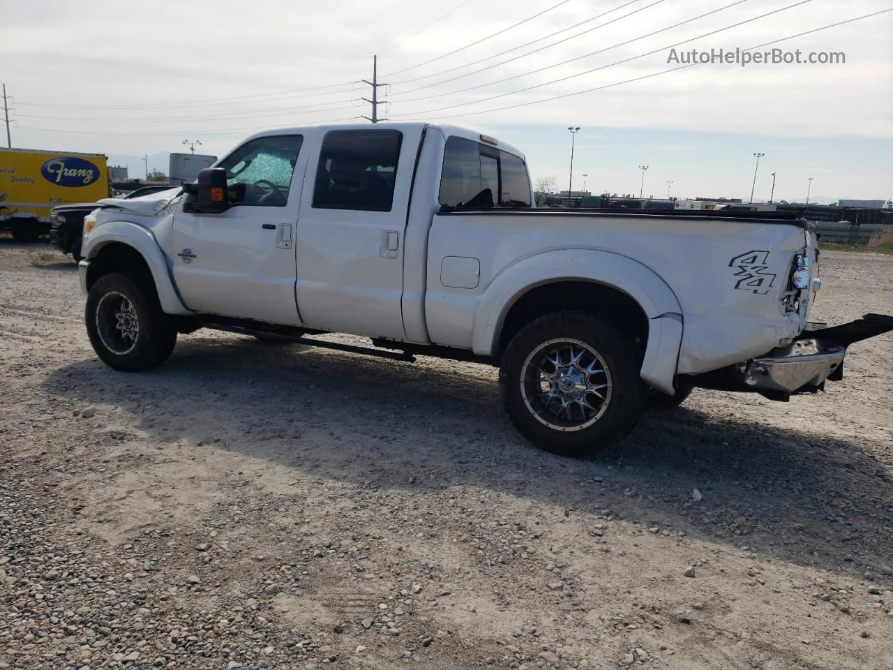 2016 Ford F350 Super Duty White vin: 1FT8W3BTXGEA65042