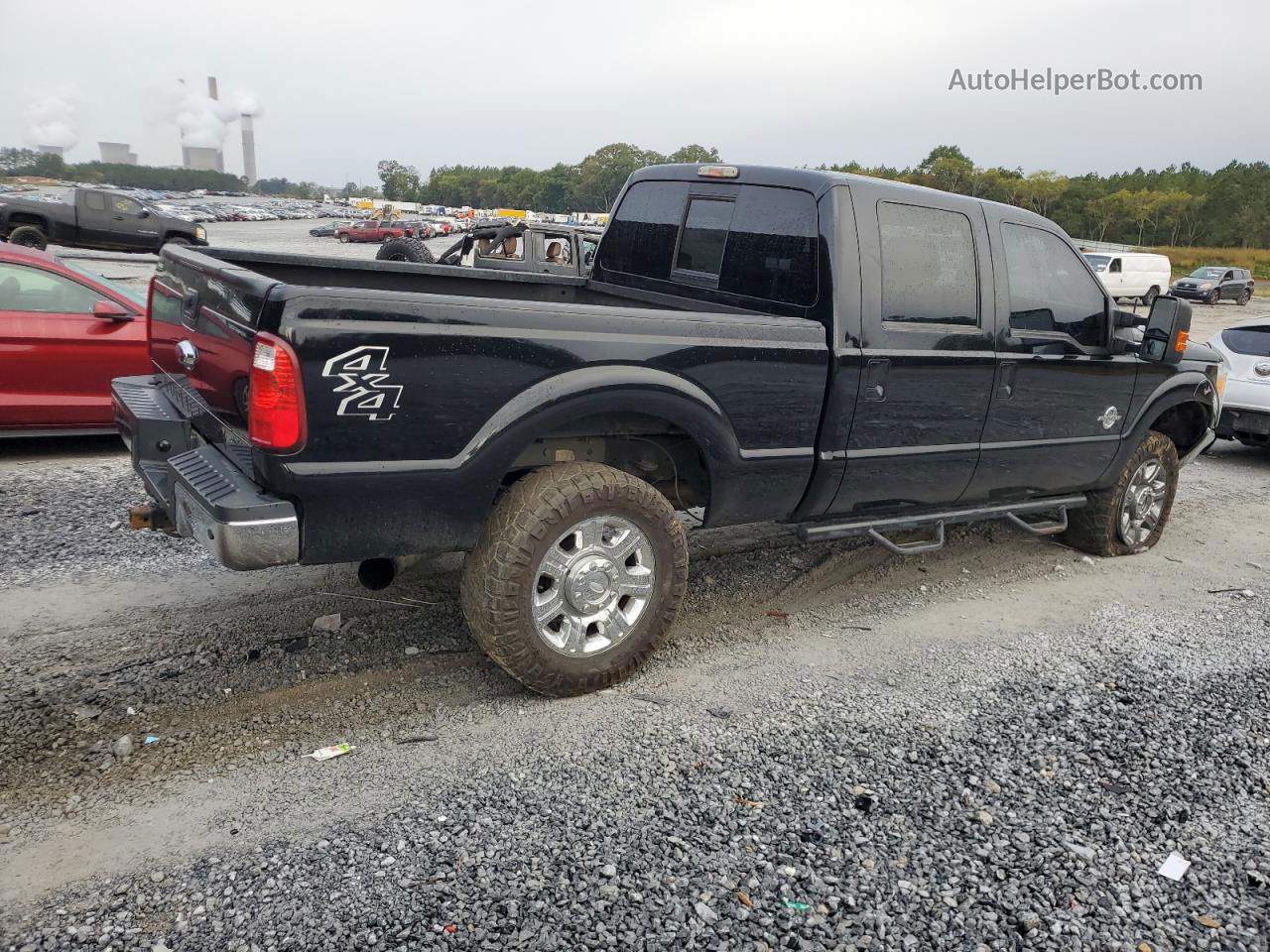 2016 Ford F350 Super Duty Black vin: 1FT8W3BTXGEB58322