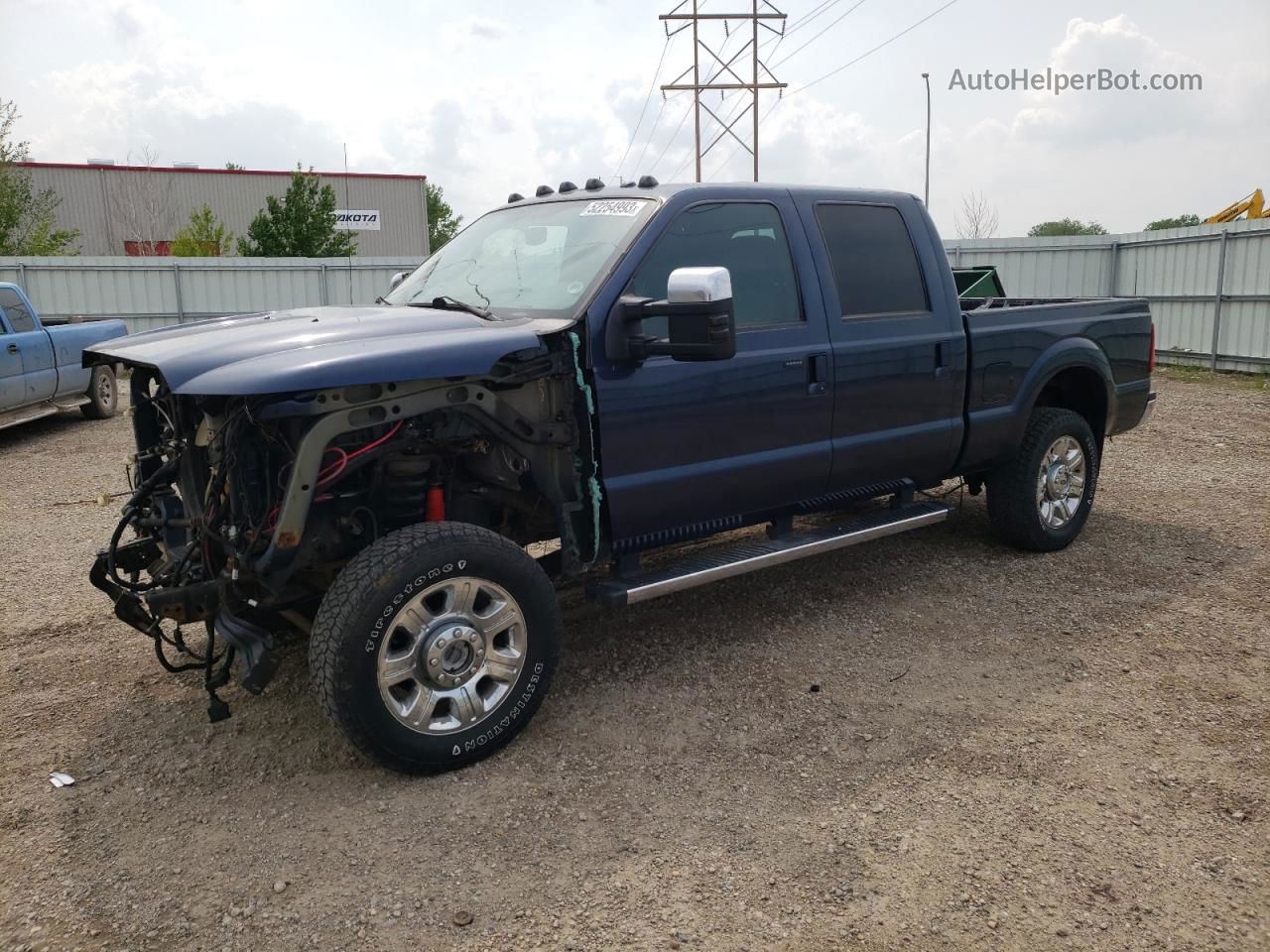 2016 Ford F350 Super Duty Blue vin: 1FT8W3BTXGEB94916