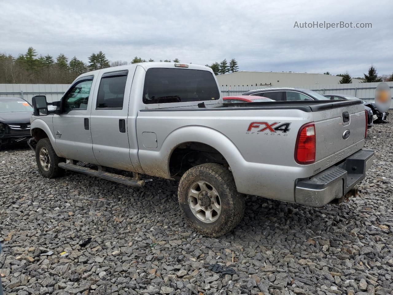 2016 Ford F350 Super Duty Silver vin: 1FT8W3BTXGED19705