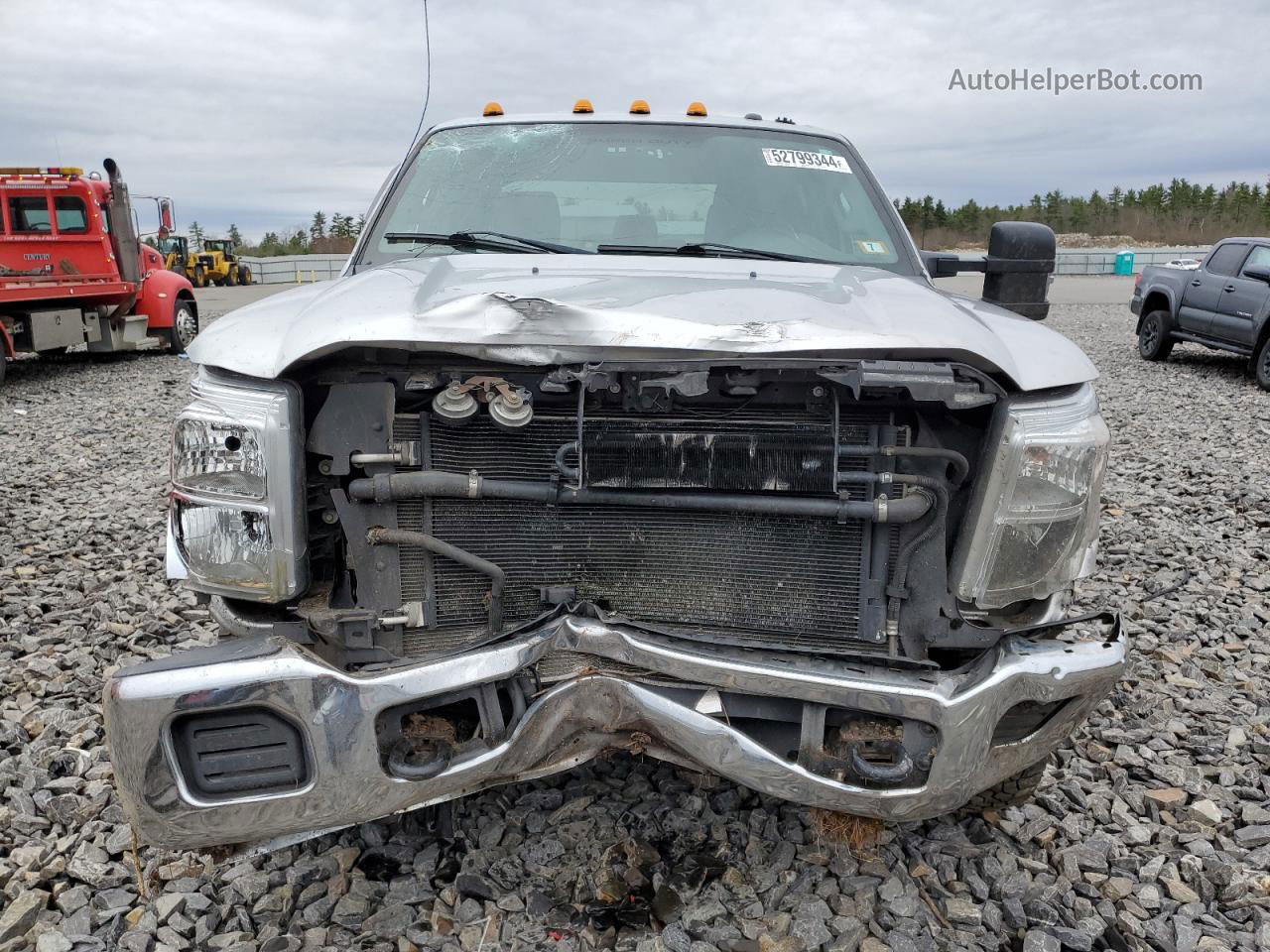 2016 Ford F350 Super Duty Silver vin: 1FT8W3BTXGED19705