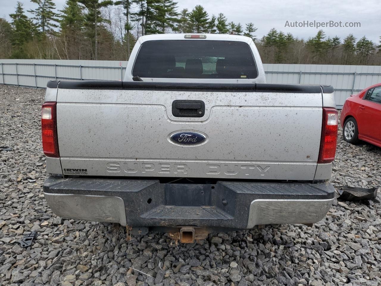 2016 Ford F350 Super Duty Silver vin: 1FT8W3BTXGED19705