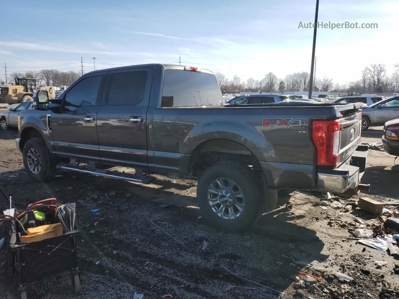 2017 Ford F350 Super Duty Серый vin: 1FT8W3BTXHEC40133