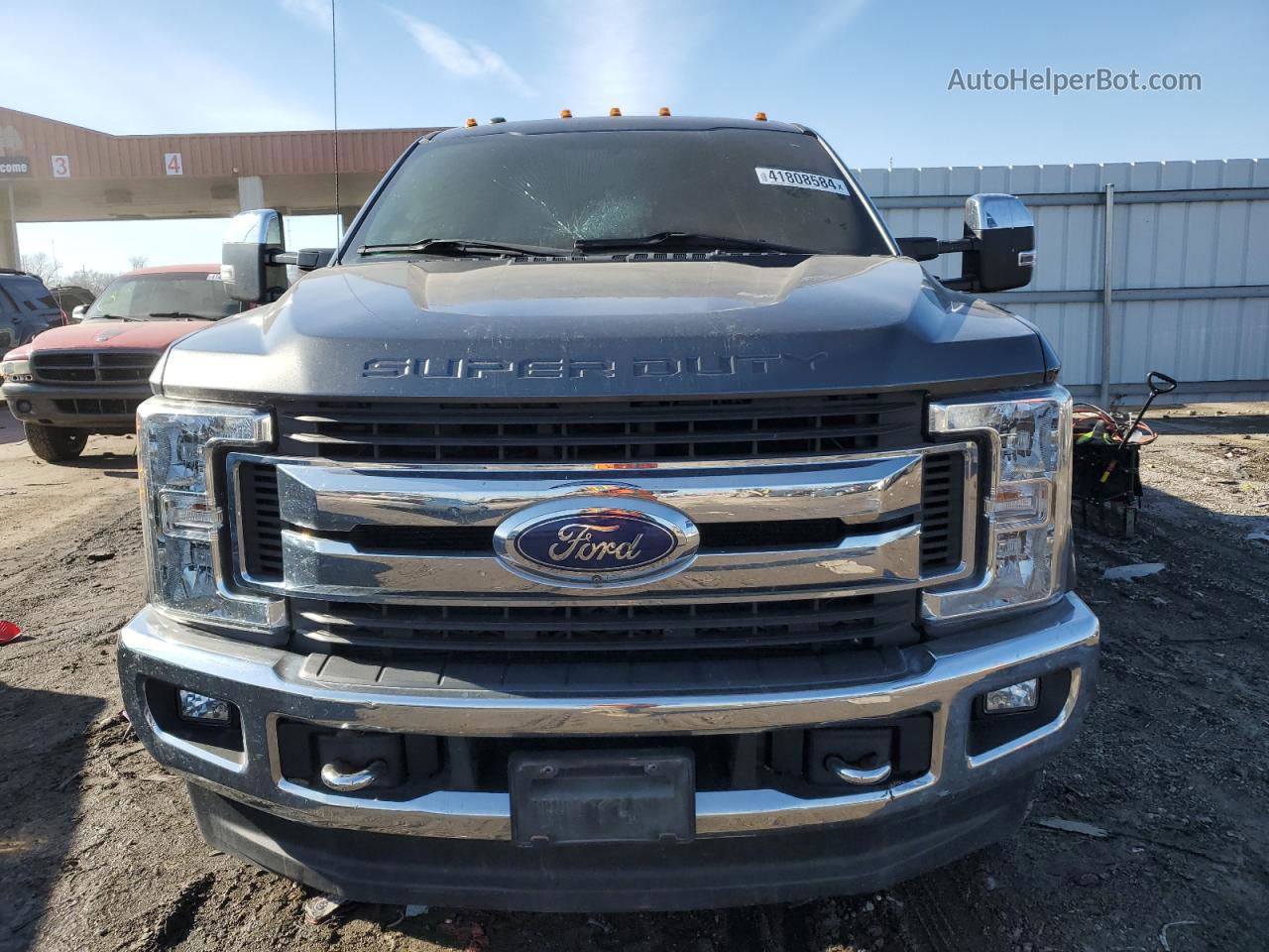 2017 Ford F350 Super Duty Gray vin: 1FT8W3BTXHEC40133