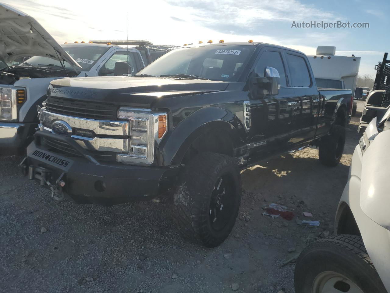 2017 Ford F350 Super Duty Black vin: 1FT8W3BTXHED16529