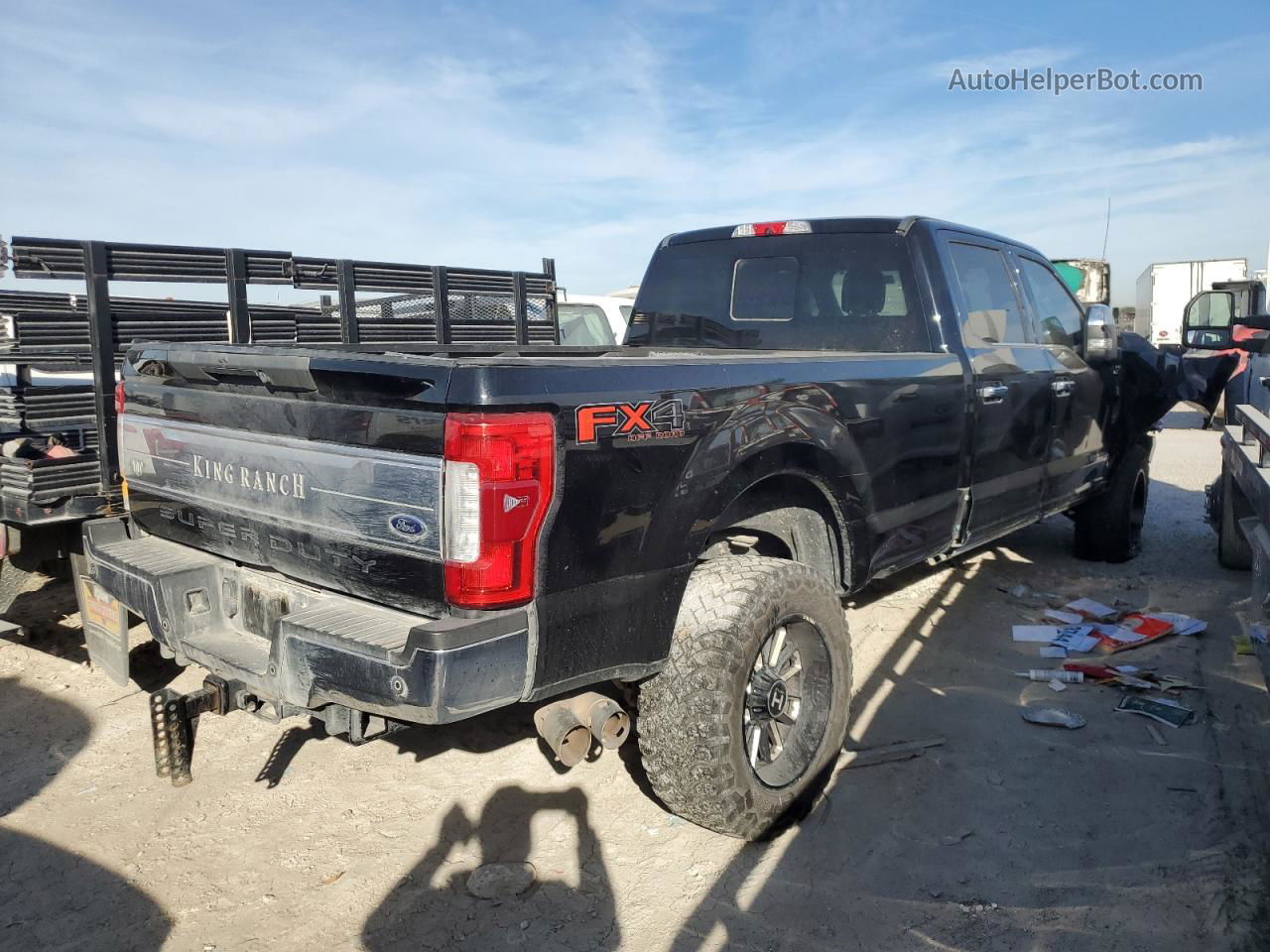 2017 Ford F350 Super Duty Черный vin: 1FT8W3BTXHED16529