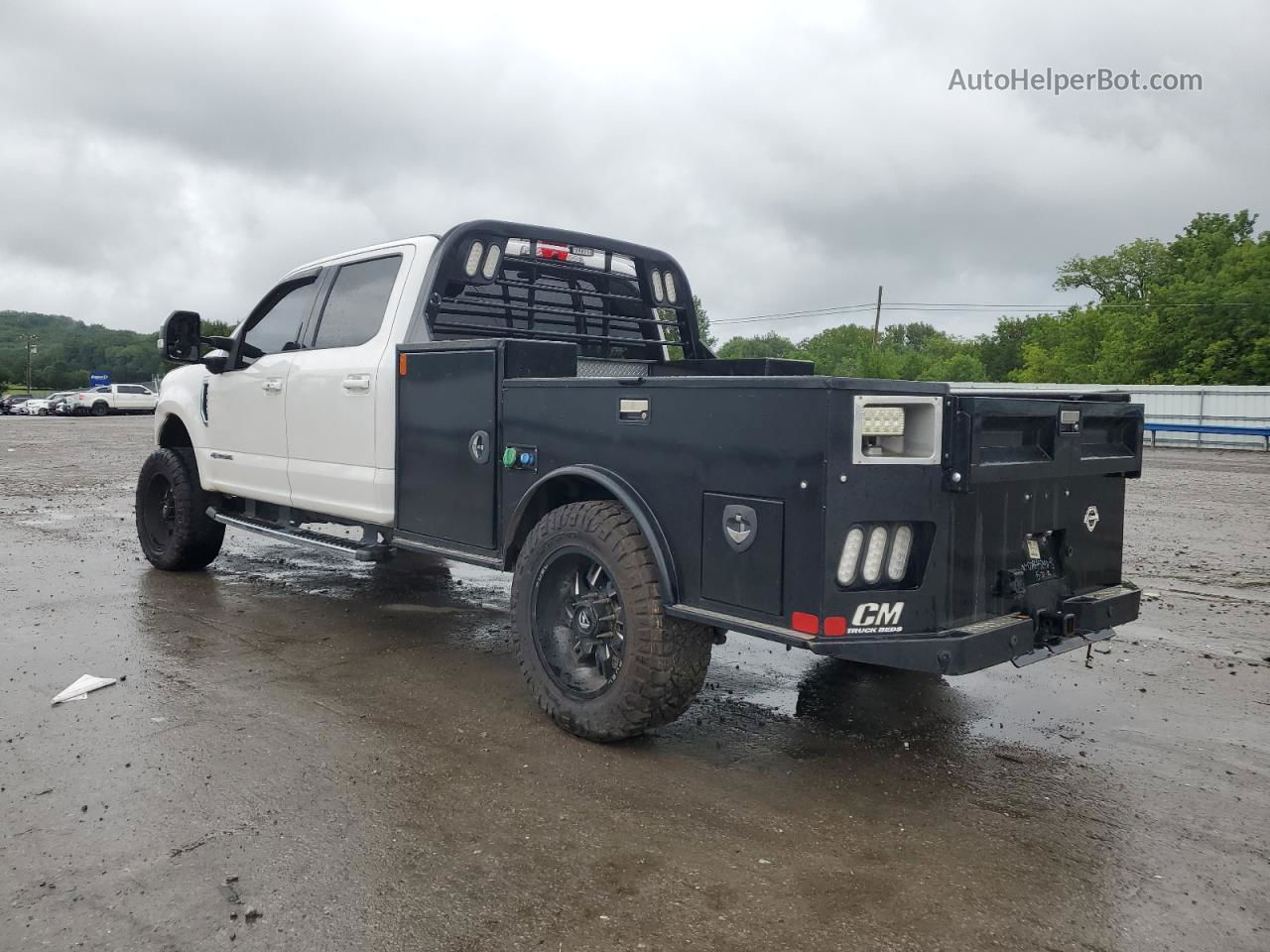 2019 Ford F350 Super Duty White vin: 1FT8W3BTXKEC74113