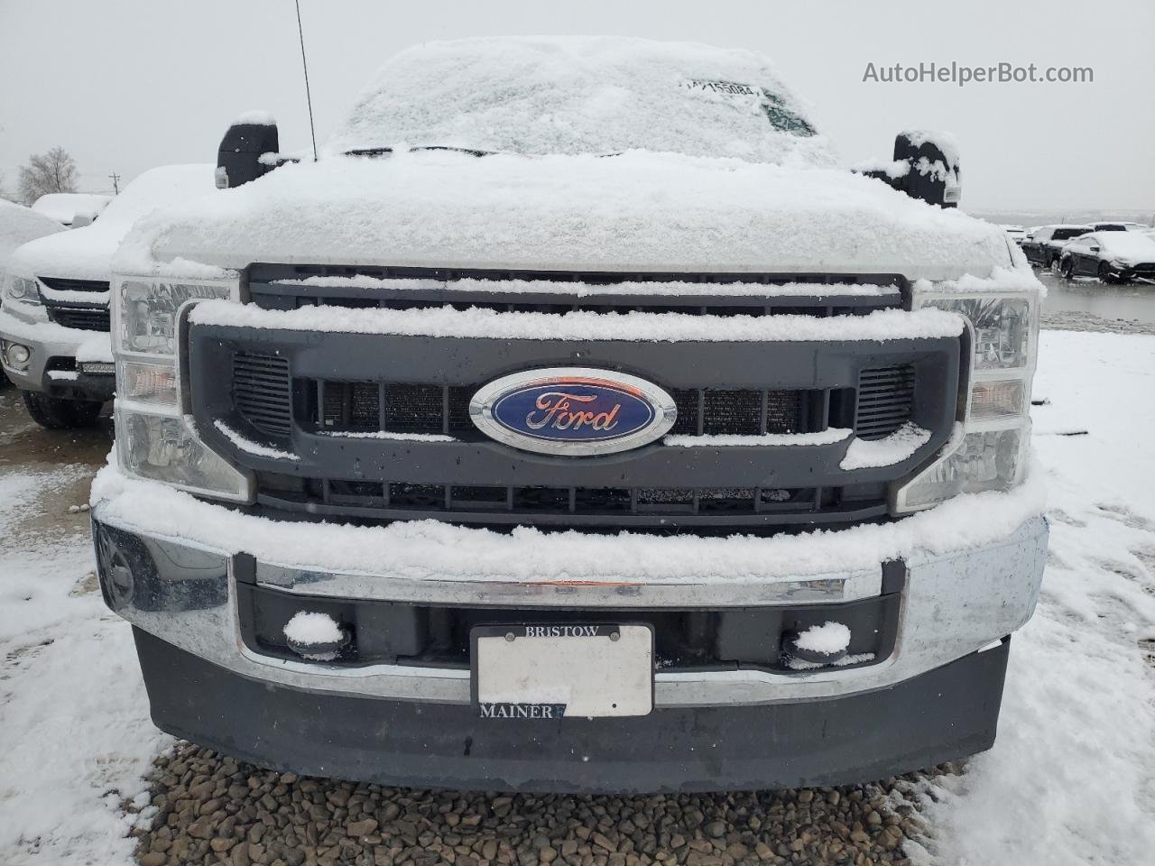 2020 Ford F350 Super Duty White vin: 1FT8W3BTXLEE18857