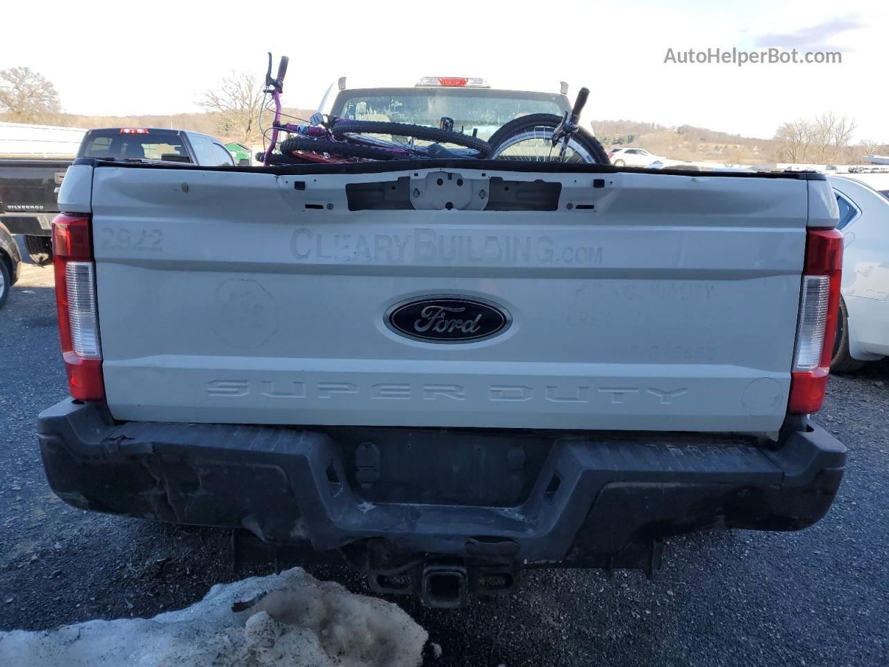 2017 Ford F350 Super Duty White vin: 1FT8W3CT4HED33597