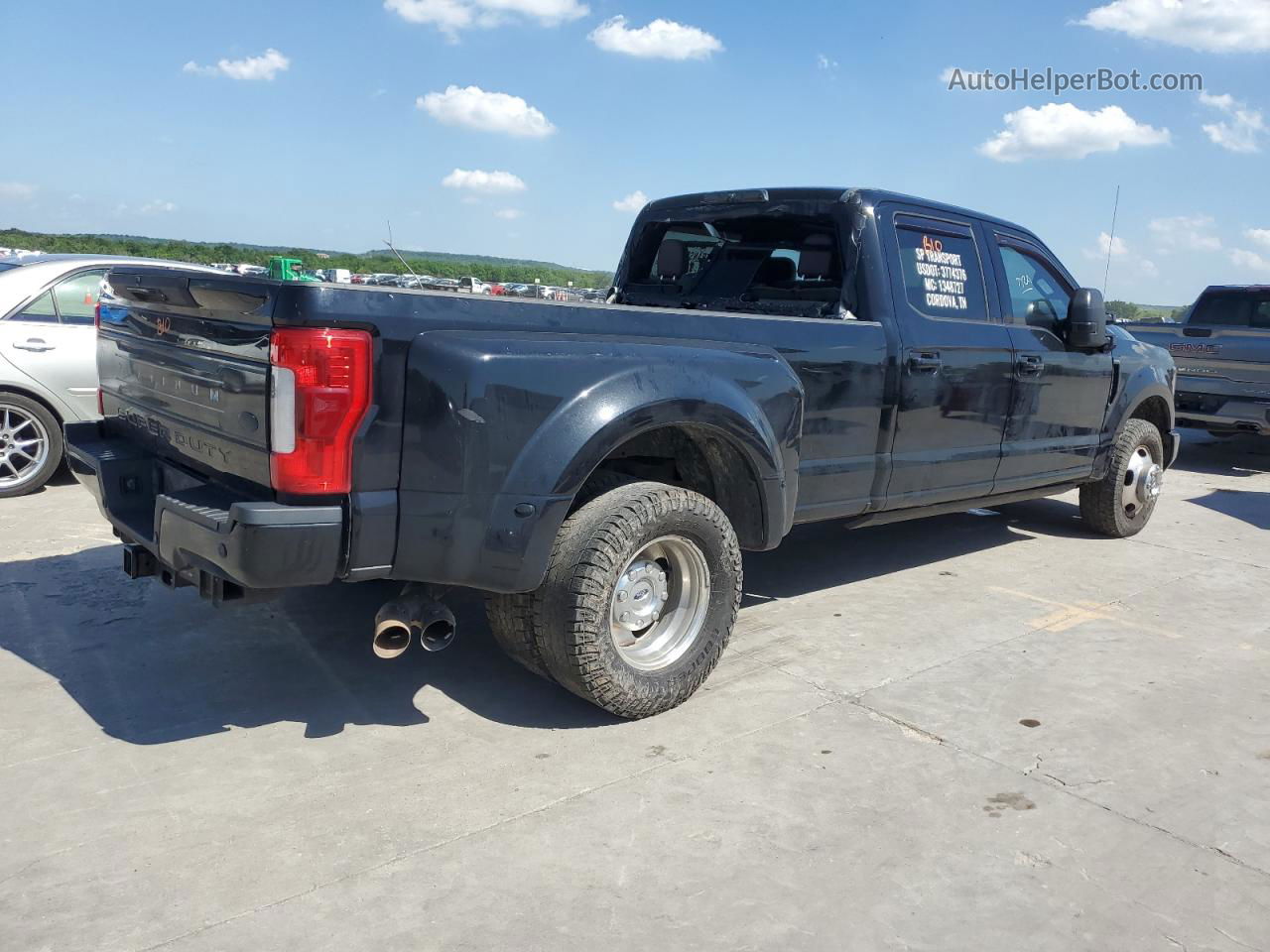 2017 Ford F350 Super Duty Black vin: 1FT8W3CT9HEF30765