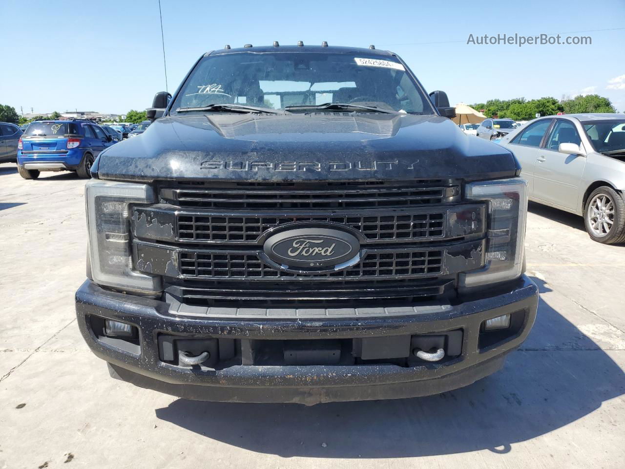 2017 Ford F350 Super Duty Black vin: 1FT8W3CT9HEF30765