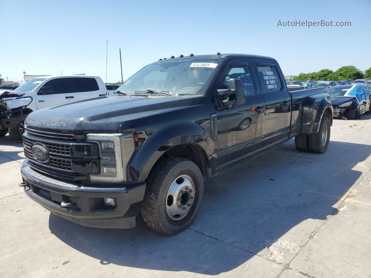 2017 Ford F350 Super Duty Black vin: 1FT8W3CT9HEF30765