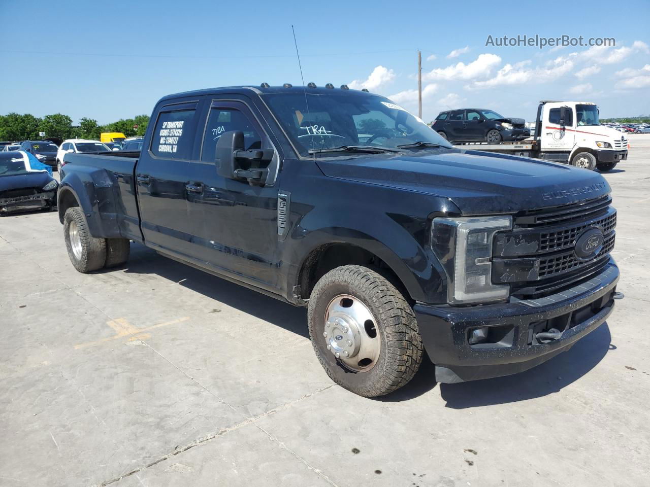 2017 Ford F350 Super Duty Black vin: 1FT8W3CT9HEF30765