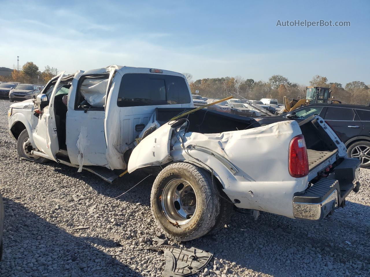 2016 Ford F350 Super Duty White vin: 1FT8W3CTXGED47485