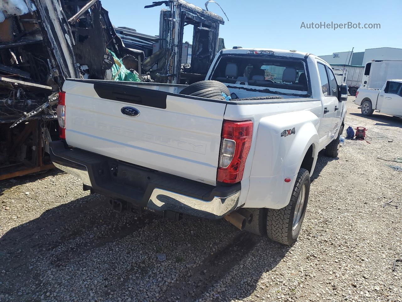 2020 Ford F350 Super Duty Белый vin: 1FT8W3DT0LED82996