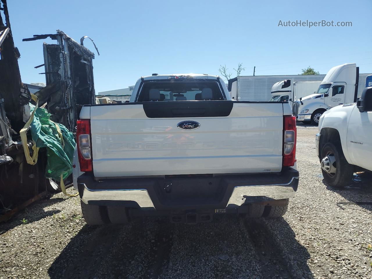 2020 Ford F350 Super Duty Белый vin: 1FT8W3DT0LED82996