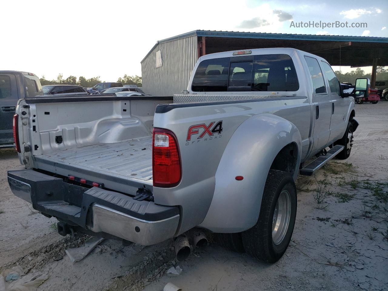 2016 Ford F350 Super Duty Silver vin: 1FT8W3DT1GEB84384