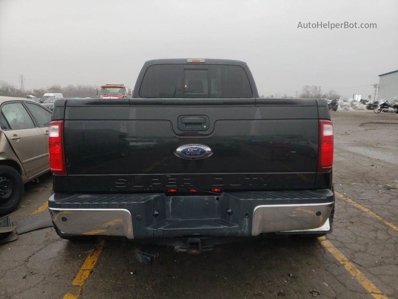 2014 Ford F350 Super Duty Black vin: 1FT8W3DT2EEB33537