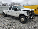 2014 Ford F350 Super Duty White vin: 1FT8W3DT2EEB71219