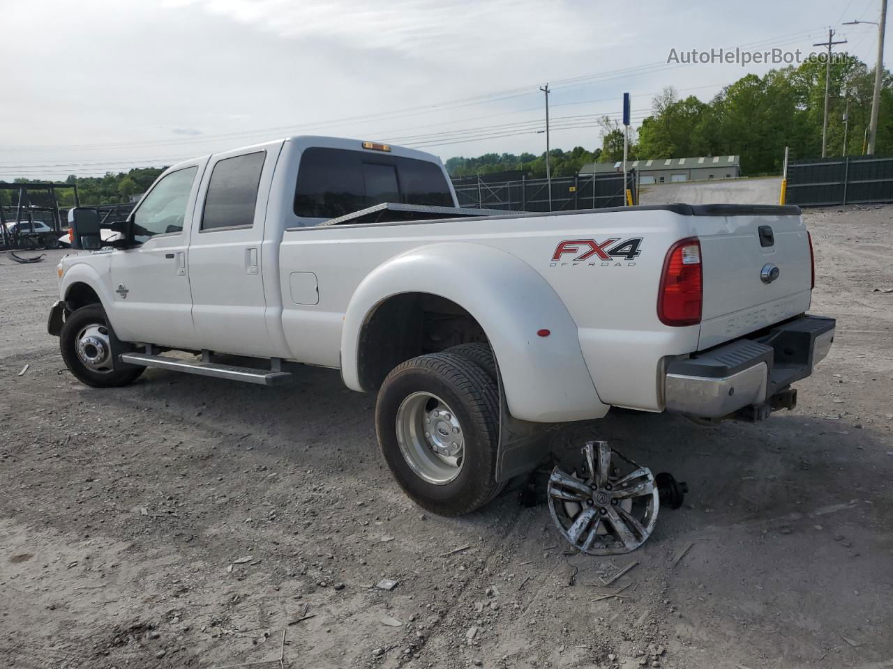 2016 Ford F350 Super Duty Белый vin: 1FT8W3DT2GEB57470