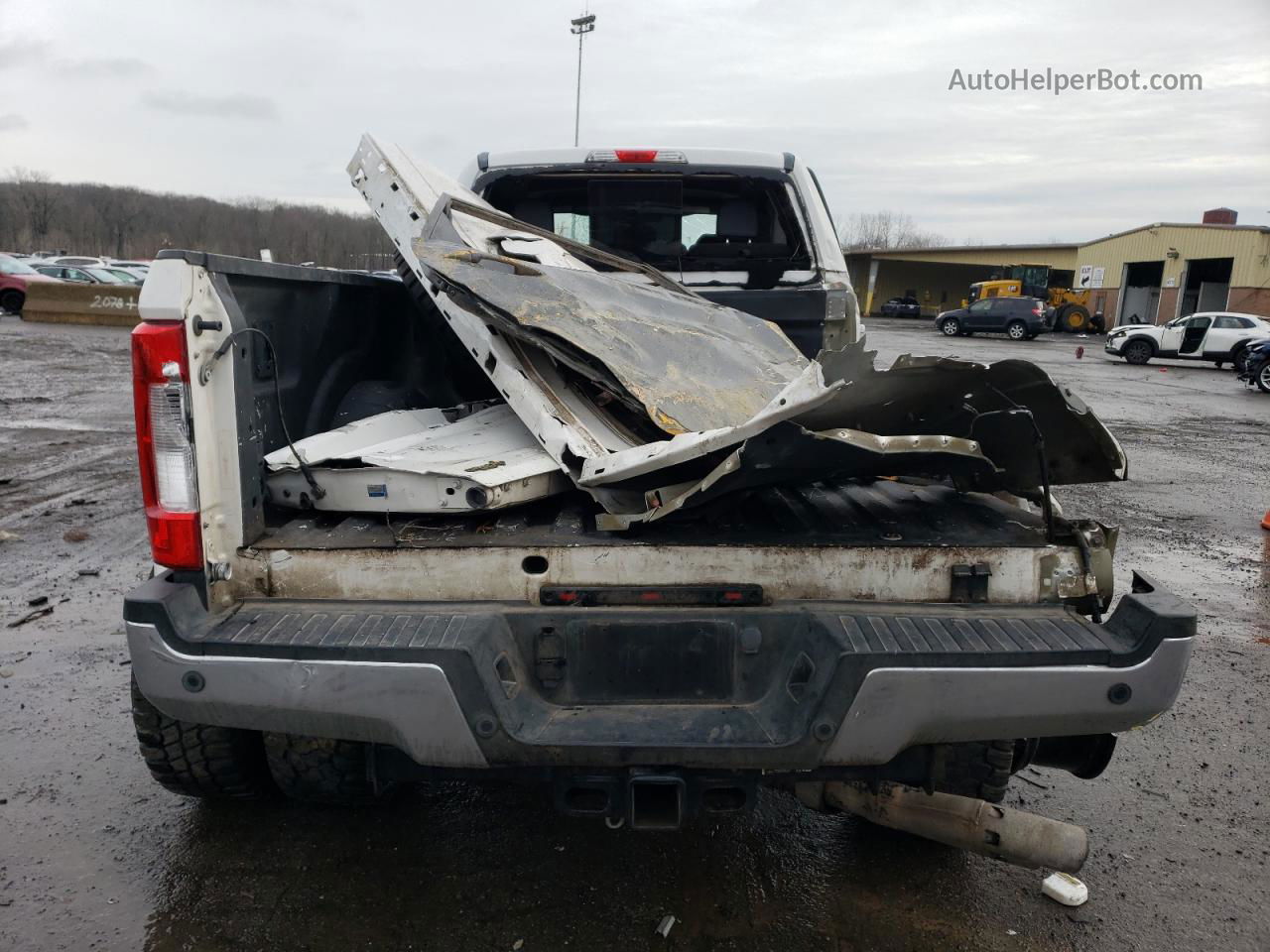 2017 Ford F350 Super Duty White vin: 1FT8W3DT2HEB78188