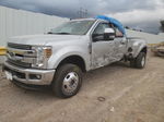 2019 Ford F350 Super Duty Silver vin: 1FT8W3DT2KEC22939