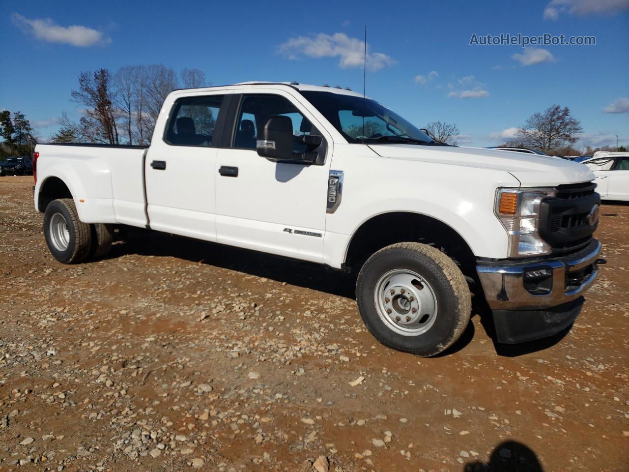 2020 Ford F350 Super Duty White vin: 1FT8W3DT2LEE65863