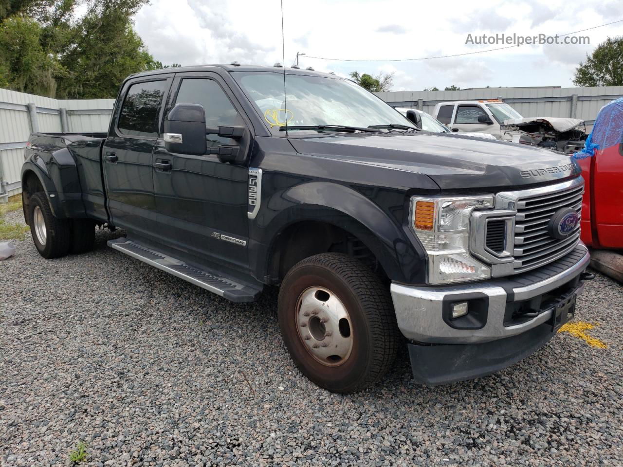 2020 Ford F350 Super Duty Черный vin: 1FT8W3DT2LEE67743