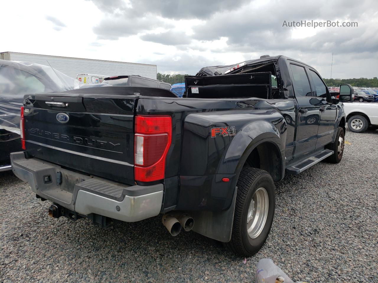 2020 Ford F350 Super Duty Черный vin: 1FT8W3DT2LEE67743