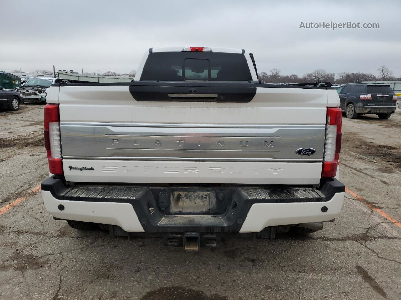 2017 Ford F350 Super Duty White vin: 1FT8W3DT3HEE70934