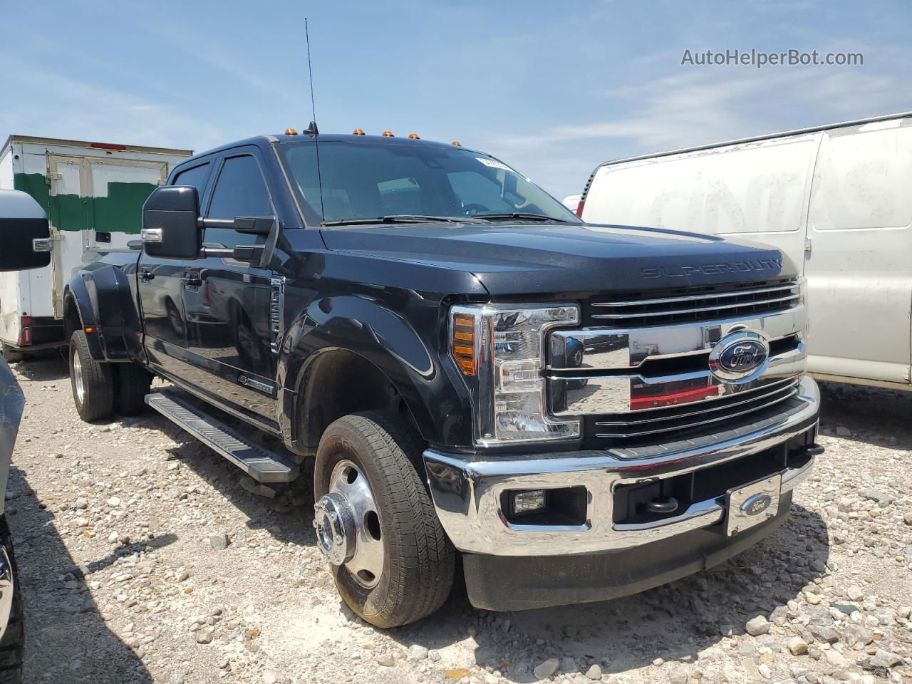 2019 Ford F350 Super Duty Черный vin: 1FT8W3DT3KEF28600