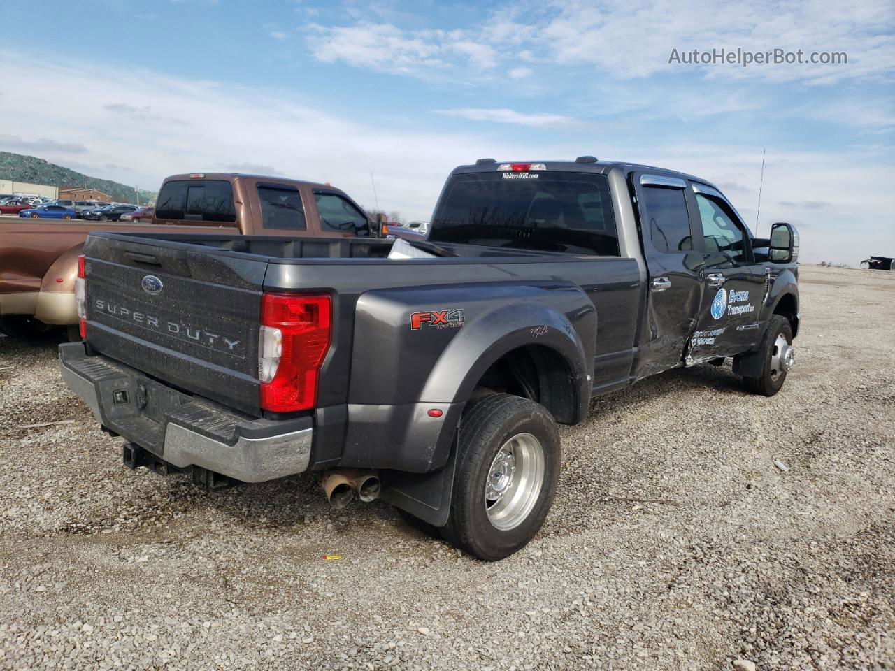 2020 Ford F350 Super Duty Gray vin: 1FT8W3DT3LEC38942