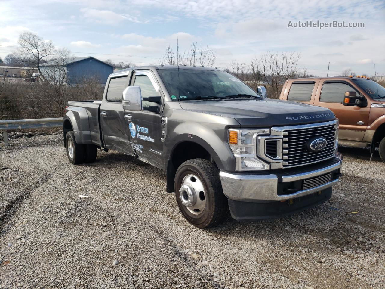 2020 Ford F350 Super Duty Gray vin: 1FT8W3DT3LEC38942