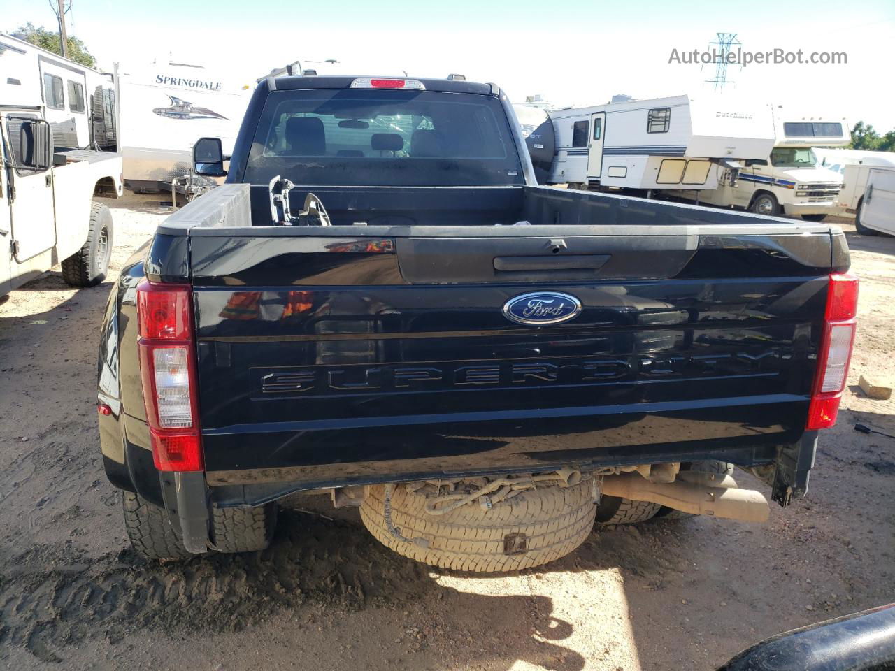 2020 Ford F350 Super Duty Black vin: 1FT8W3DT3LEC89163