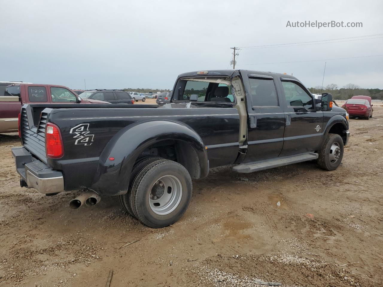 2016 Ford F350 Super Duty Black vin: 1FT8W3DT4GEA63106