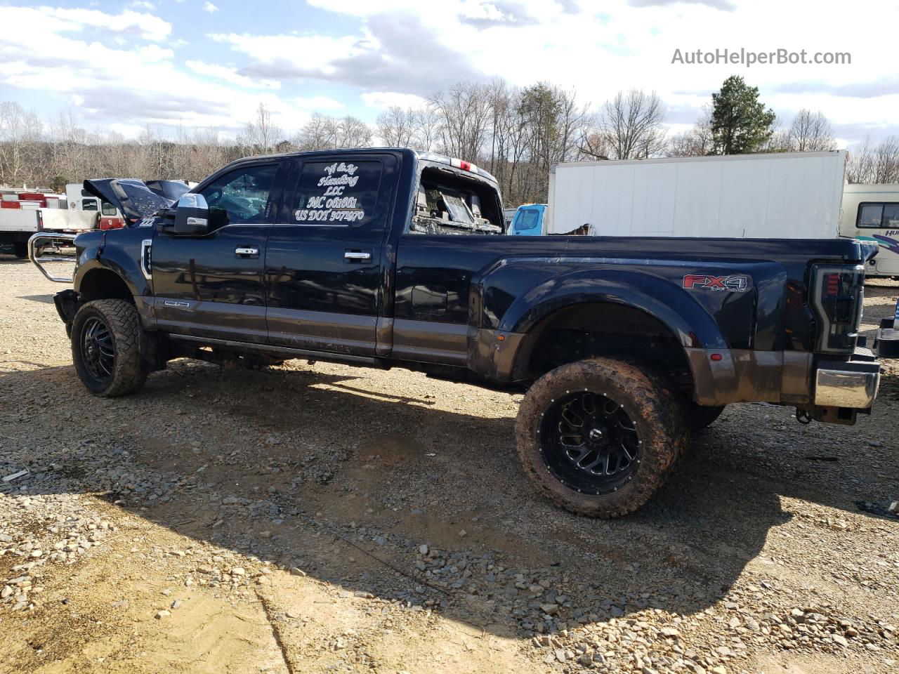 2017 Ford F350 Super Duty Black vin: 1FT8W3DT4HEE25016