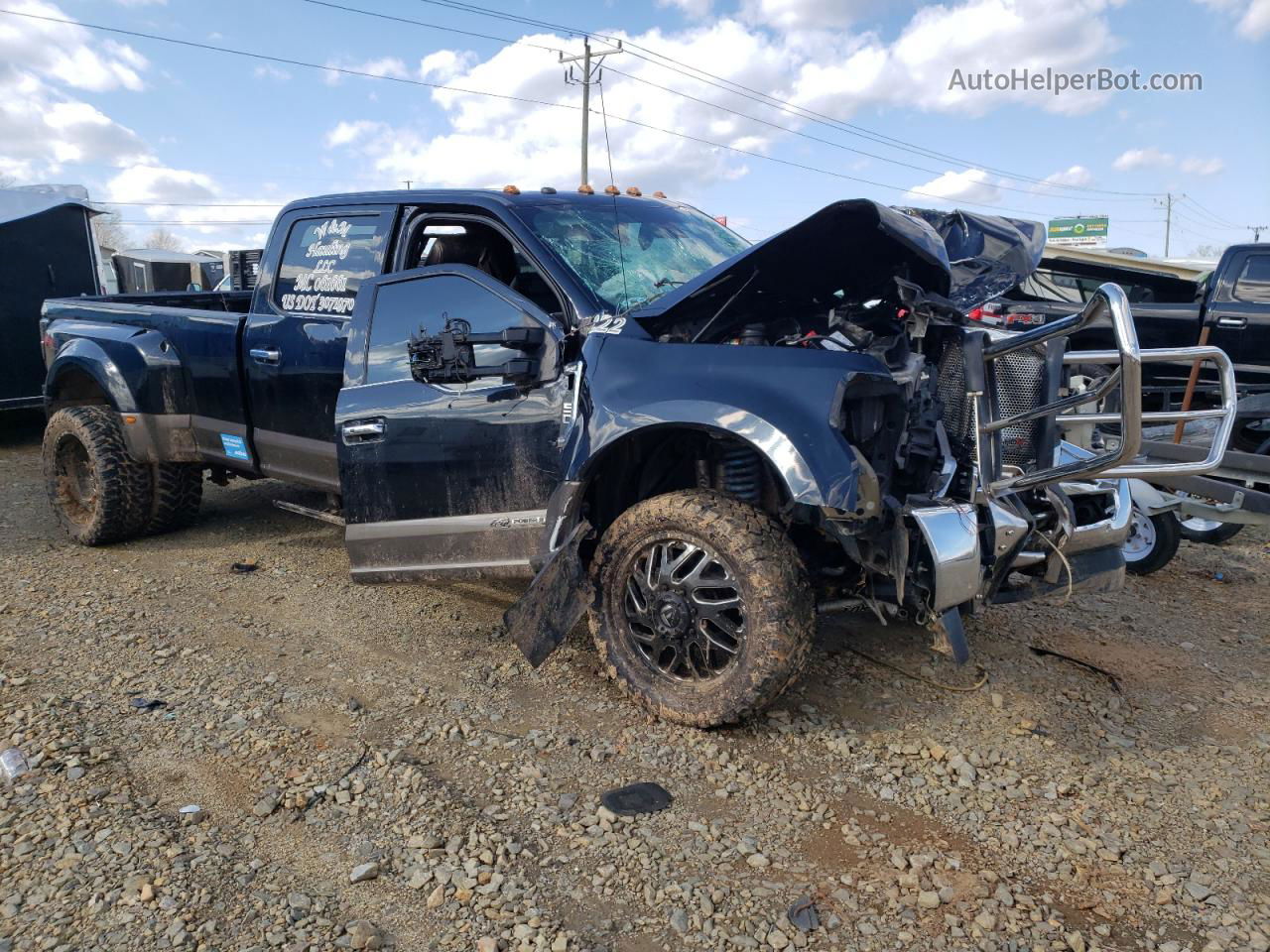 2017 Ford F350 Super Duty Black vin: 1FT8W3DT4HEE25016