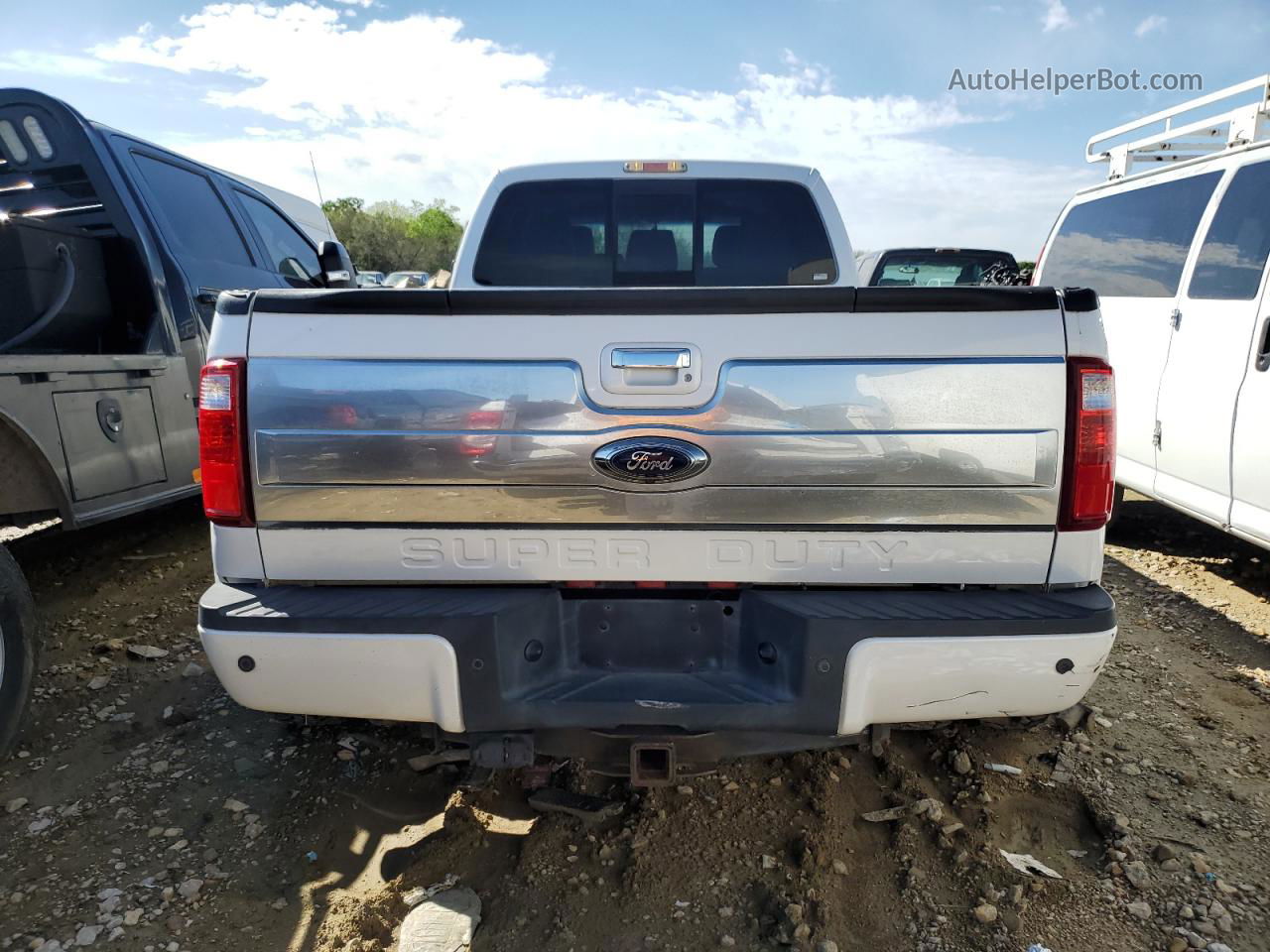 2016 Ford F350 Super Duty White vin: 1FT8W3DT5GEA62837