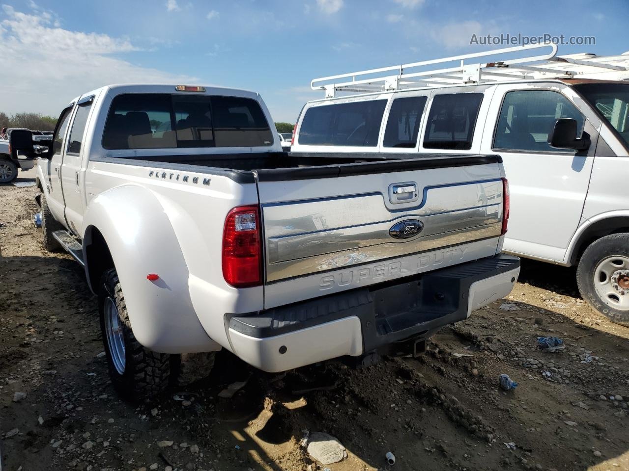 2016 Ford F350 Super Duty Белый vin: 1FT8W3DT5GEA62837