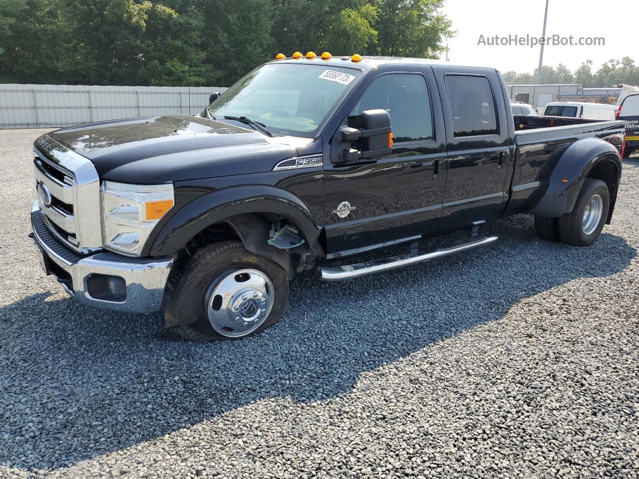 2016 Ford F350 Super Duty Черный vin: 1FT8W3DT5GEC79336