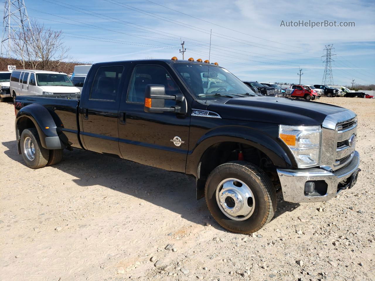 2016 Ford F350 Super Duty Black vin: 1FT8W3DT5GEC79336