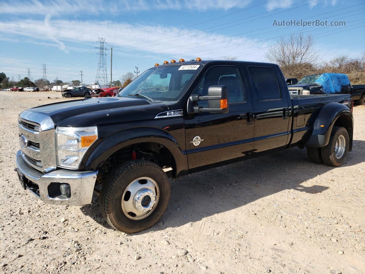 2016 Ford F350 Super Duty Black vin: 1FT8W3DT5GEC79336